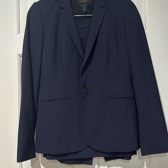 J. Crew Navy Skirt Suit - Picture 3 of 15